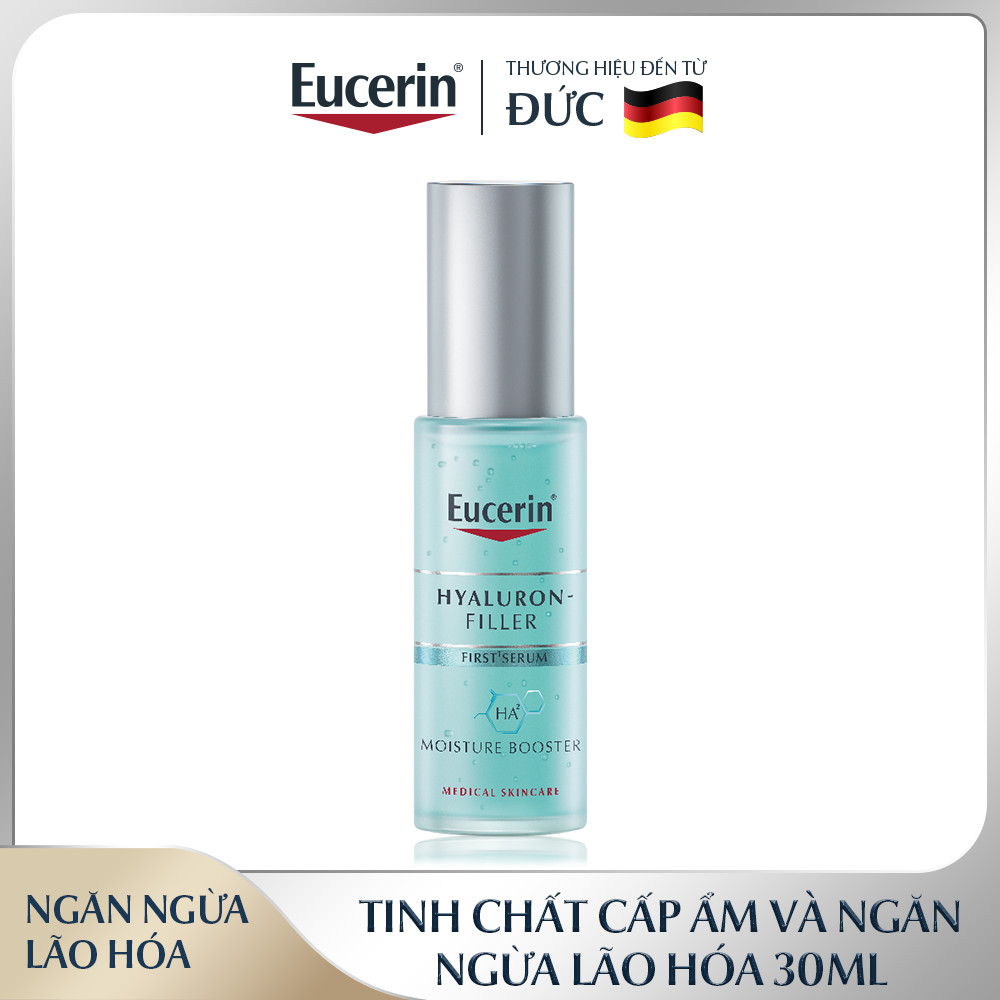 Tinh Chất Cấp Ẩm và Ngăn Ngừa Lão Hoá Eucerin Hyaluron - Filler First Serum Moisture Booster 30ml