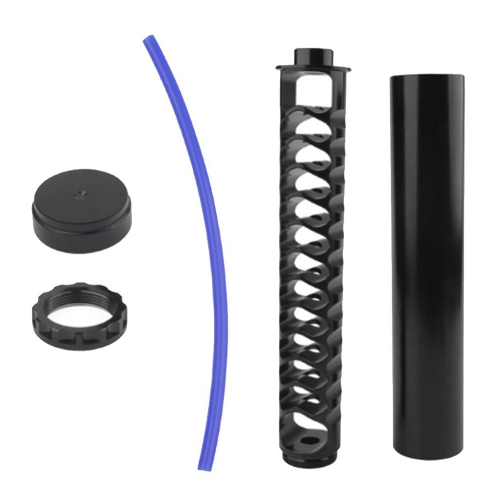 2 Set 1 / 2-28 Fuel Filter Kit, Auto Aluminum Fuel Filter For 4003 WIX 24003, Black