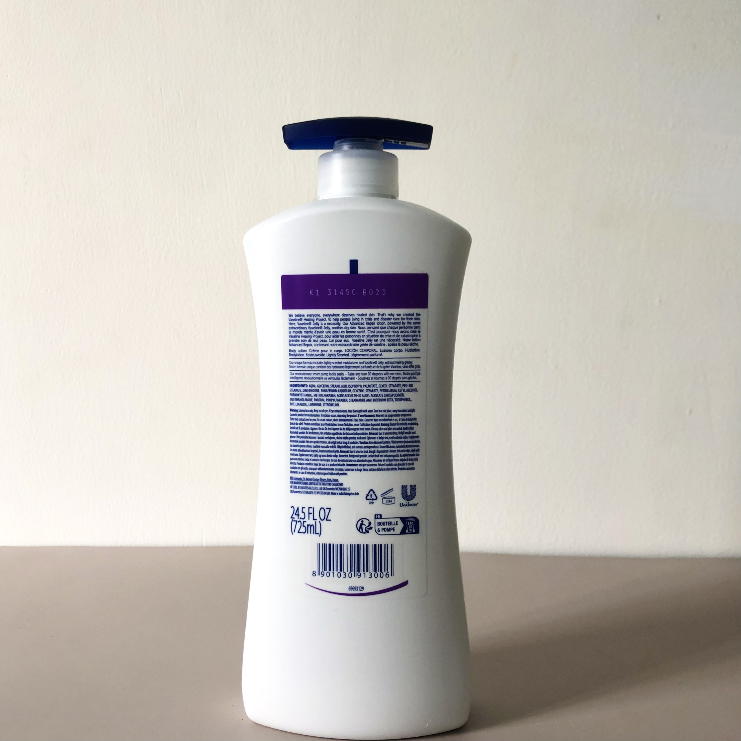 Sữa Dưỡng Thể Vaseline Advanced Repair 725ml Trắng Nhập Mỹ
