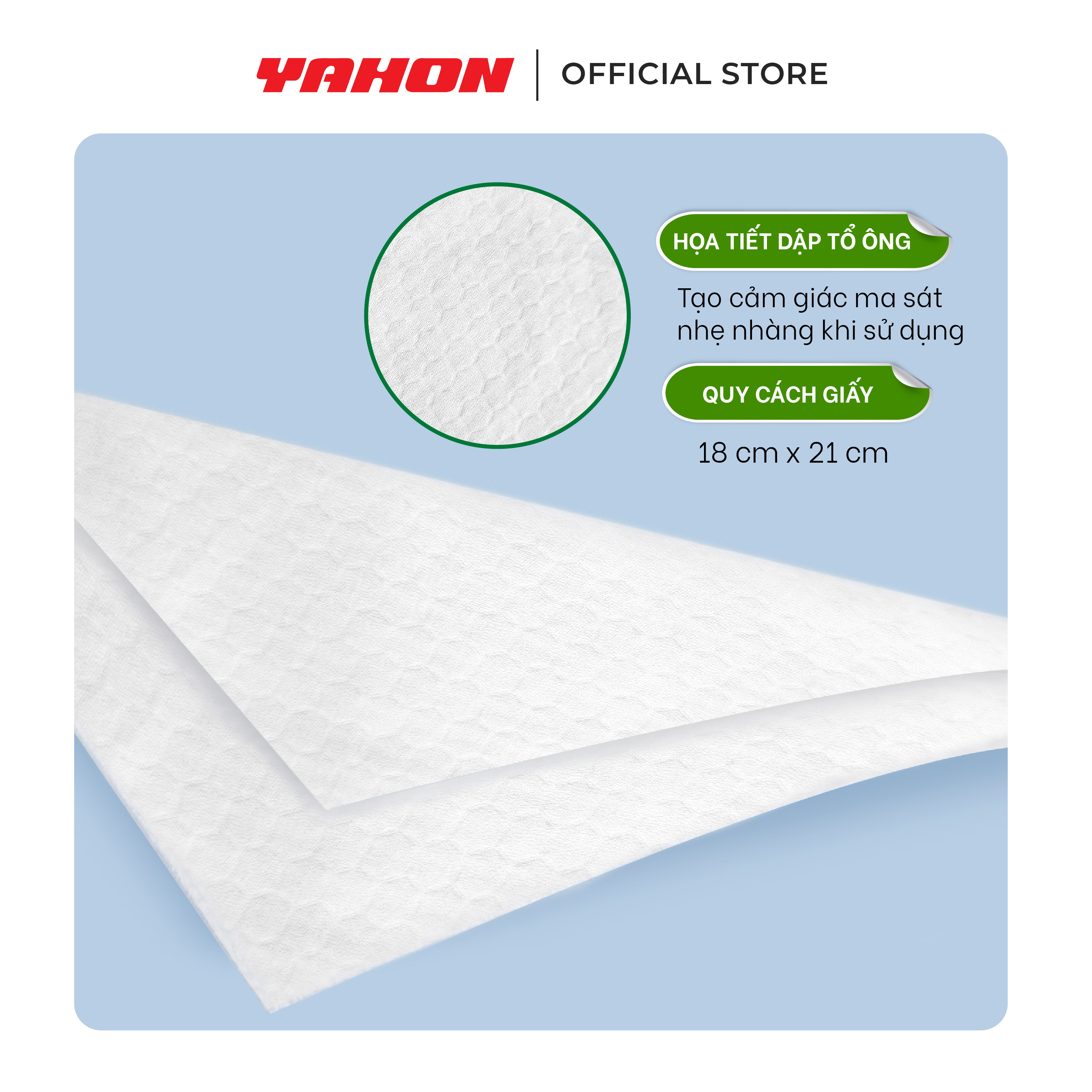 Combo Bao Khăn Giấy Vệ Sinh Đa Năng LET-GREEN 18*21cm, 180 Tờ/Bao