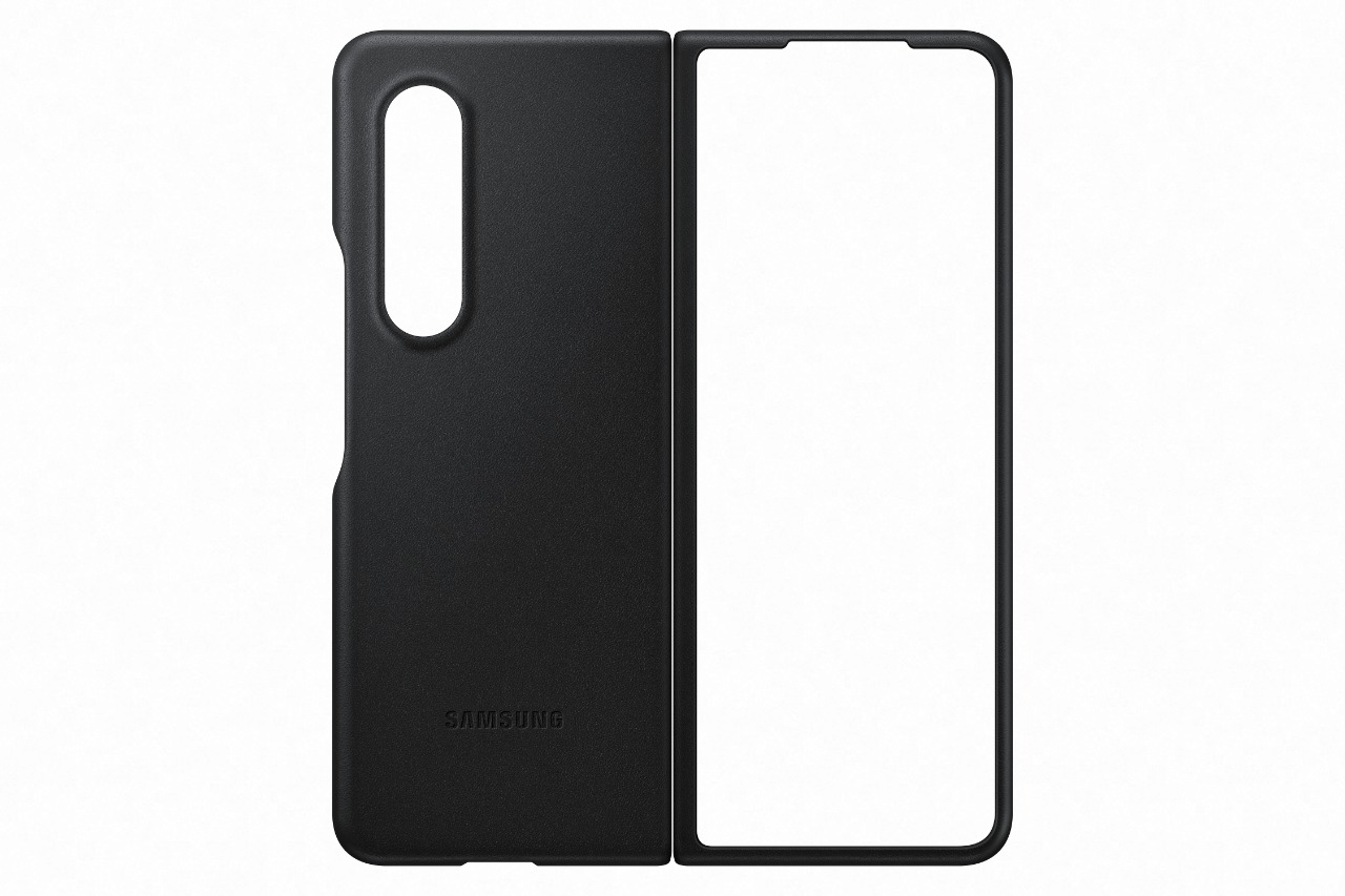 Ốp lưng da Samsung Z Fold 3 - Hàng  chính hãng