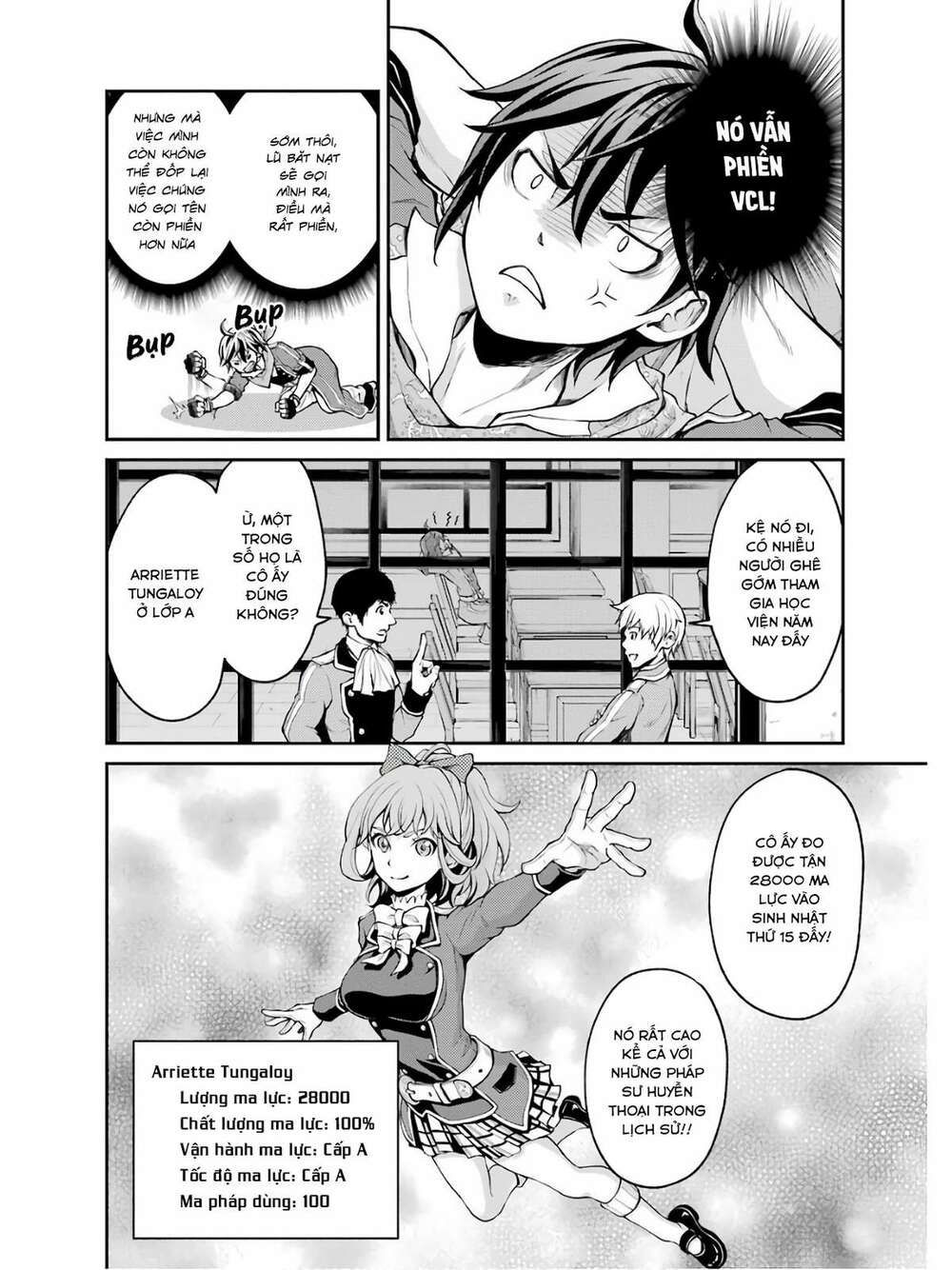 pháp sư hạng b nhanh nhất thế giới chapter 3 18