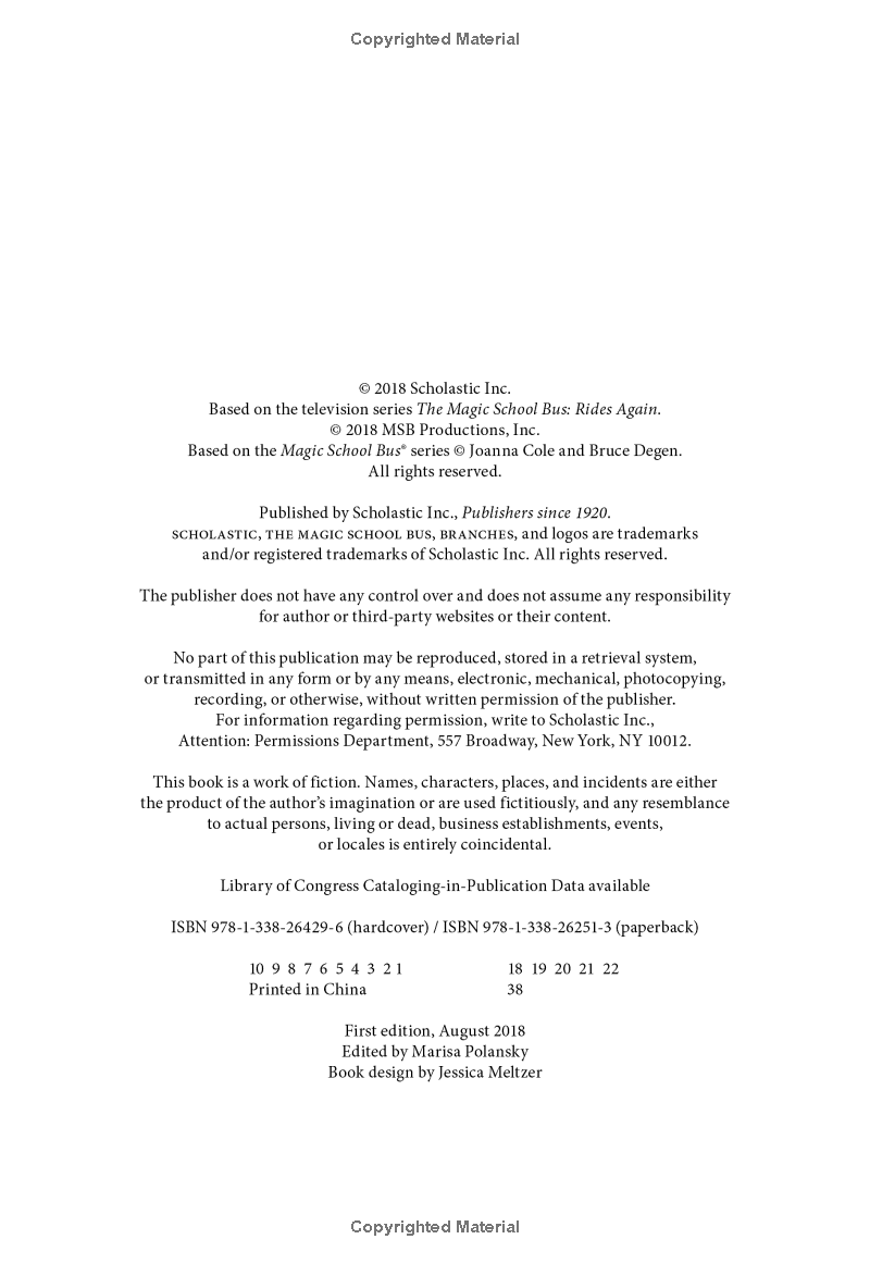 Sách ngoại văn: The Magic School Bus Rides Again - Book 4 - Satellite Space Mission