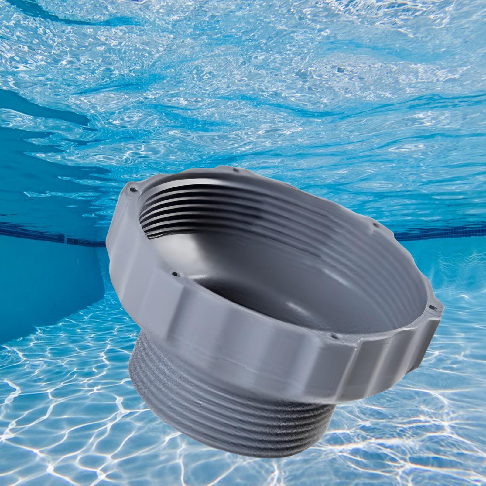 Surface Skimmer Hose Adapter, Strainer Hose Adapter Mounting Easy to Install Pool Drain Adapter for , in Ground Pool