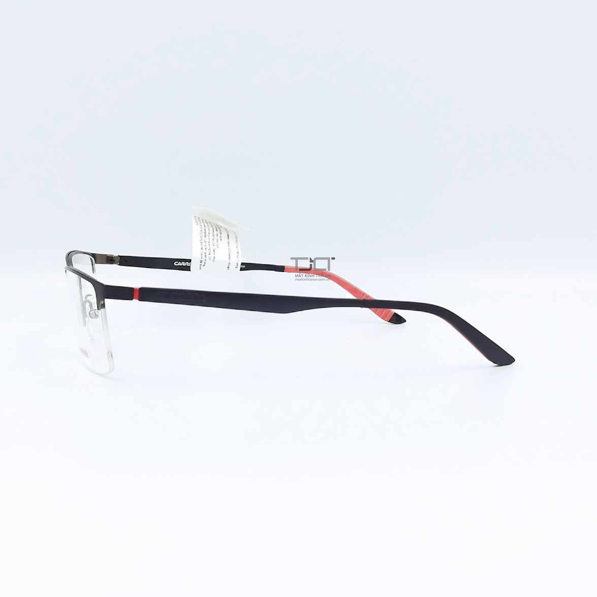 GỌNG KÍNH NAM NỮ, GỌNG THÉP KHÔNG GĨ, GỌNG NỮA VIỀN, HÀNG CHÍNH HÃNG CARRERA CA8810