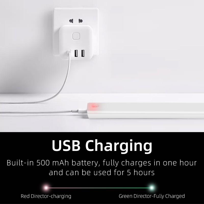 Đèn Led Cảm Biến Chuyển Động Không Dây 6 Bóng Led 74 Bóng