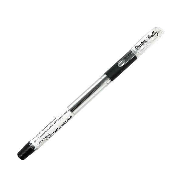 Bộ 3 Bút Bi Nắp Đậy Pentel BK427-A - Màu Đen