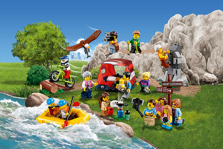Lego City 60202 Nhân Vật Dã Ngoại