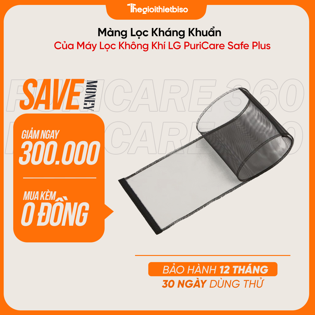 [GIÁ TẠI KHO] - Màng Lọc Thô Của Máy Lọc Không Khí LG PuriCare Safe Plus AS60 AS65 AS10 AS20 - Hàng chính hãng LG