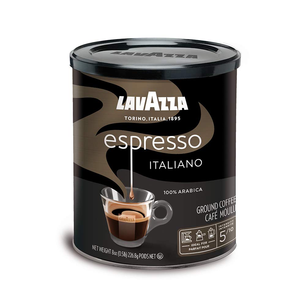 Cà Phê Bột Pha Máy LAVAZZA COFFEE ESPRESSO ITALIANO – ĐỘ ĐẬM : 5/10. Hương hoa và trái cây