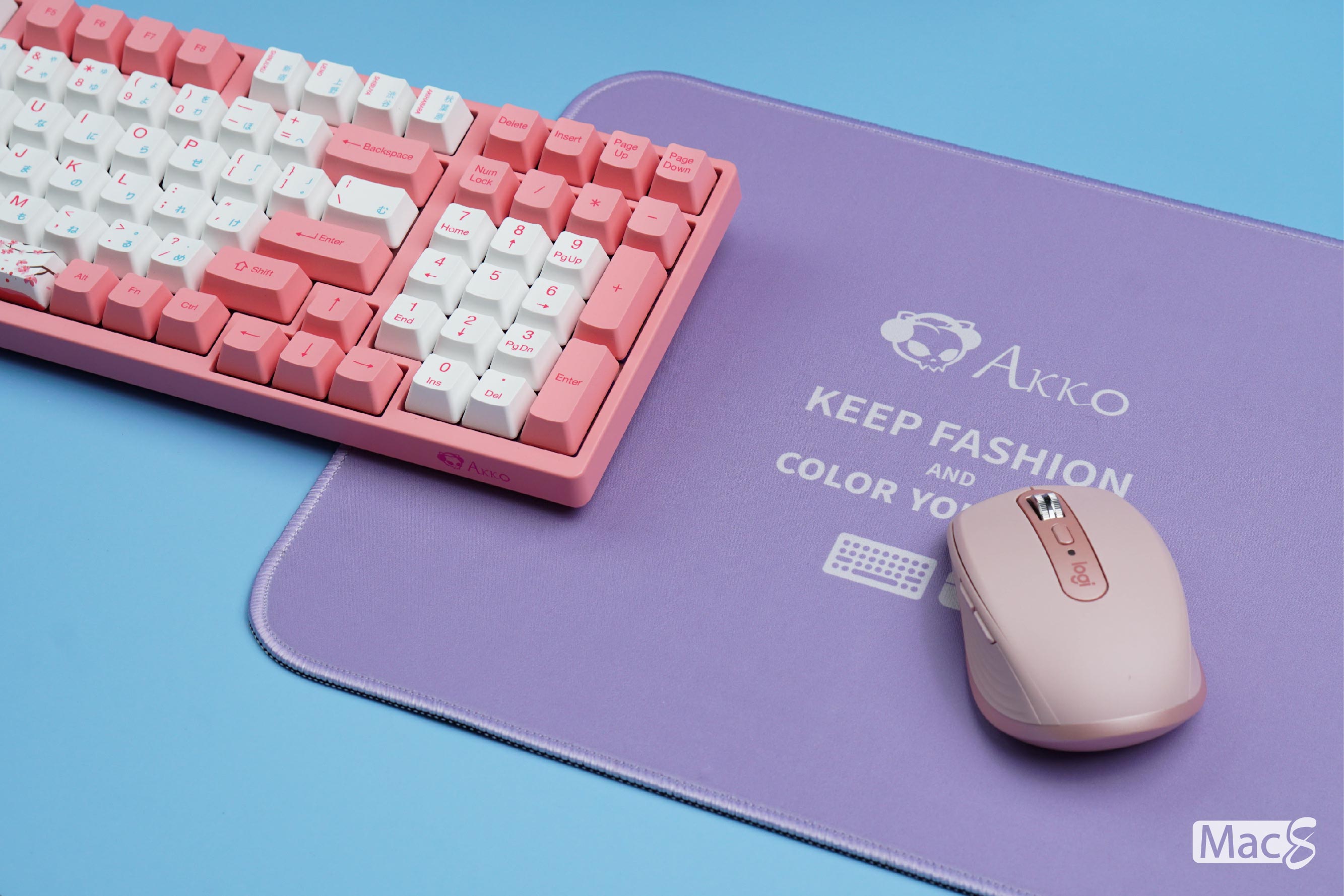 Bàn di AKKO Color Series Mouse Pad - Hàng Chính Hãng
