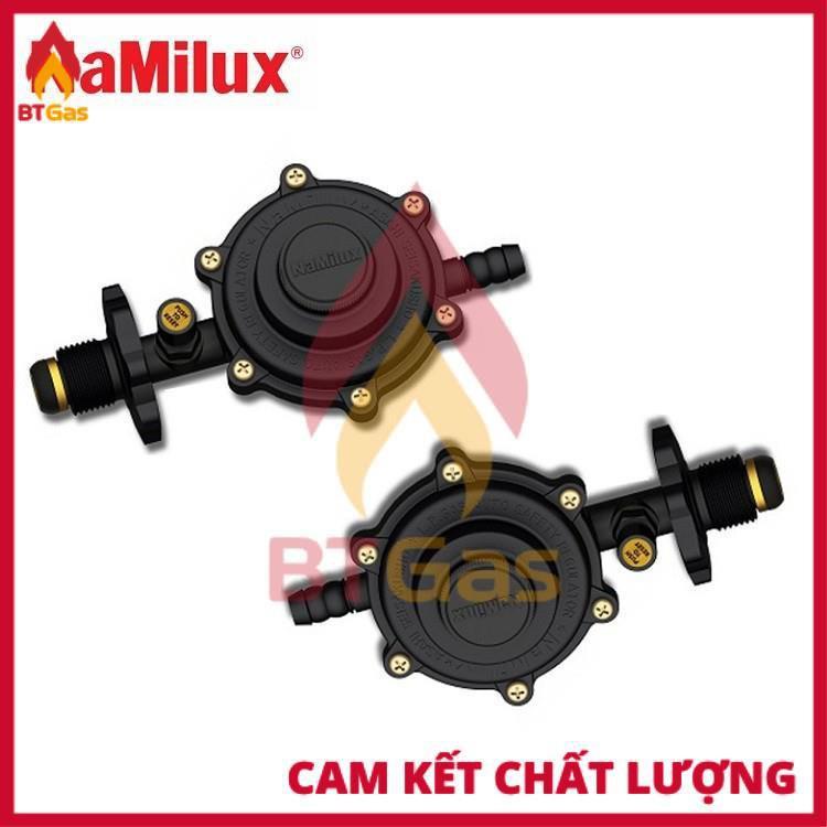 Bộ Van Ga Namilux NA-345S - Van Ga Ngắt Ga Tự Động + Dây Dẫn Gas - Hàng chính hãng