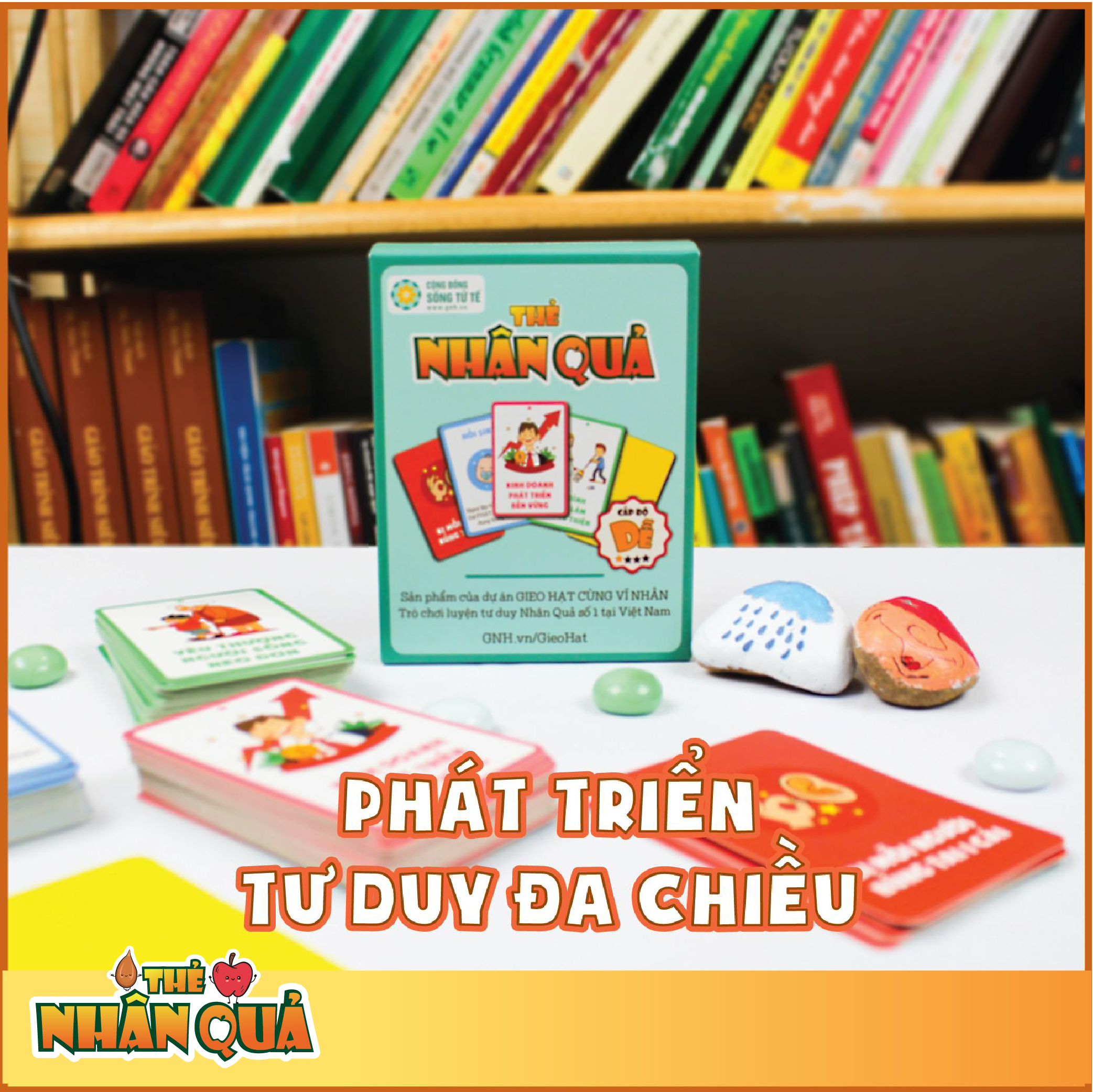 Bộ Thẻ Nhân Quả (Cấp Độ Trung Bình) | Game Tư Duy Nhân Quả Số 1 Tại Việt Nam