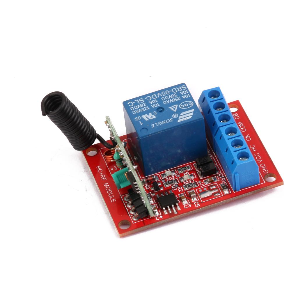 5V 1CH Channel Wireless RF Remote Control Switch Transmitter+ Receiver 433M