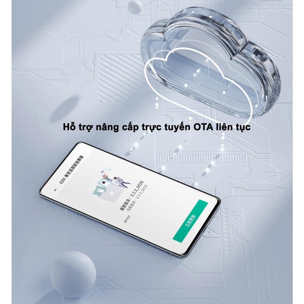Máy massage cổ vai gáy Jeeback G20 thế hệ mới cho người làm văn phòng sử dụng sóng EMS, có điều khiển và kết nối app