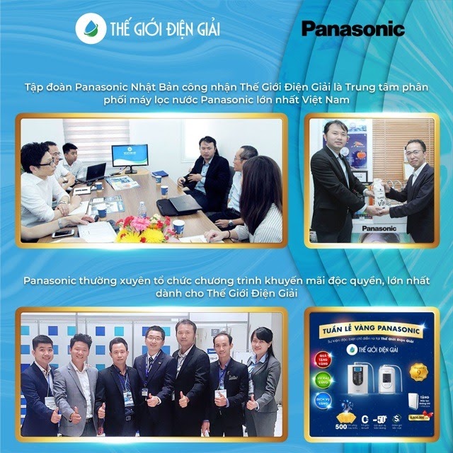 Thế Giới Điện Giải cung cấp giá lõi lọc tinh máy lọc nước iON kiềm Panasonic TK - AB50 tốt nhất thị trường