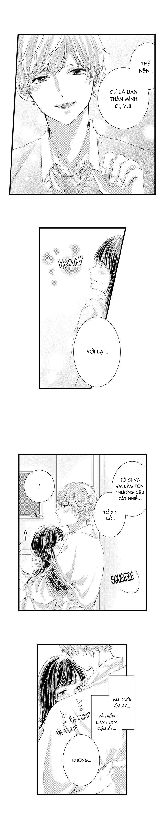 [16+] tớ và cậu chỉ còn cách nhau 0,01mm nữa chapter 9.2 1