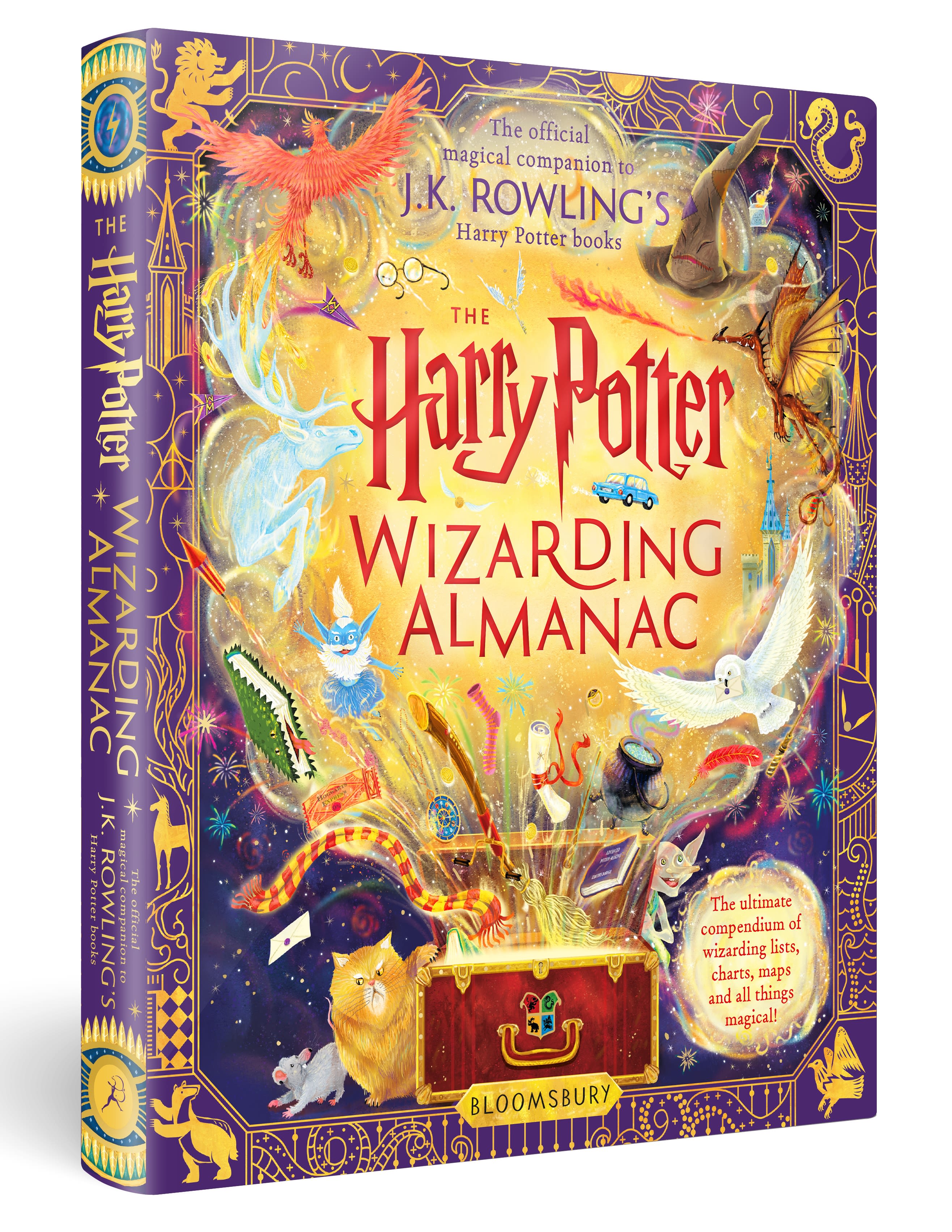 Hình ảnh Sách Ngoại Văn - The Harry Potter Wizarding Almanac (Hardback) Hardcover by J.K. Rowling (Author)