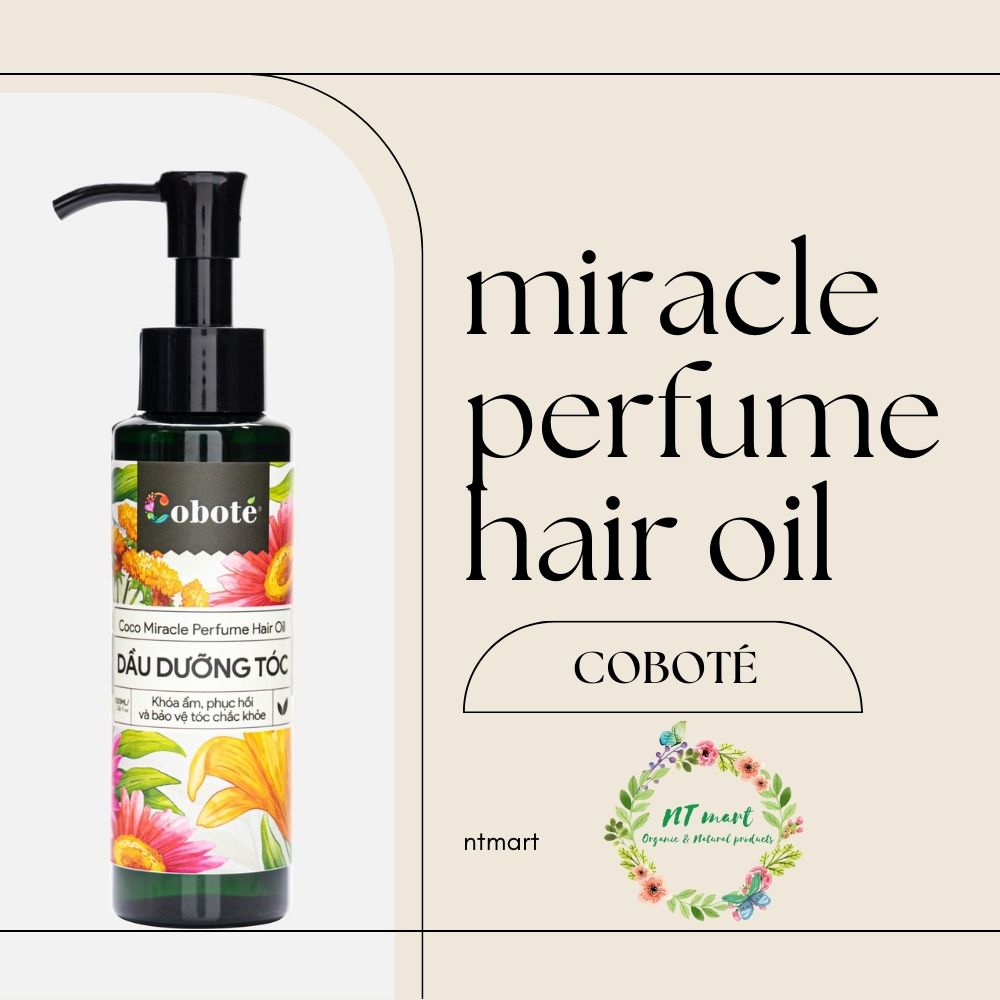 COBOTÉ - Dầu dưỡng tóc - Coco Miracle Perfume Hair Oil