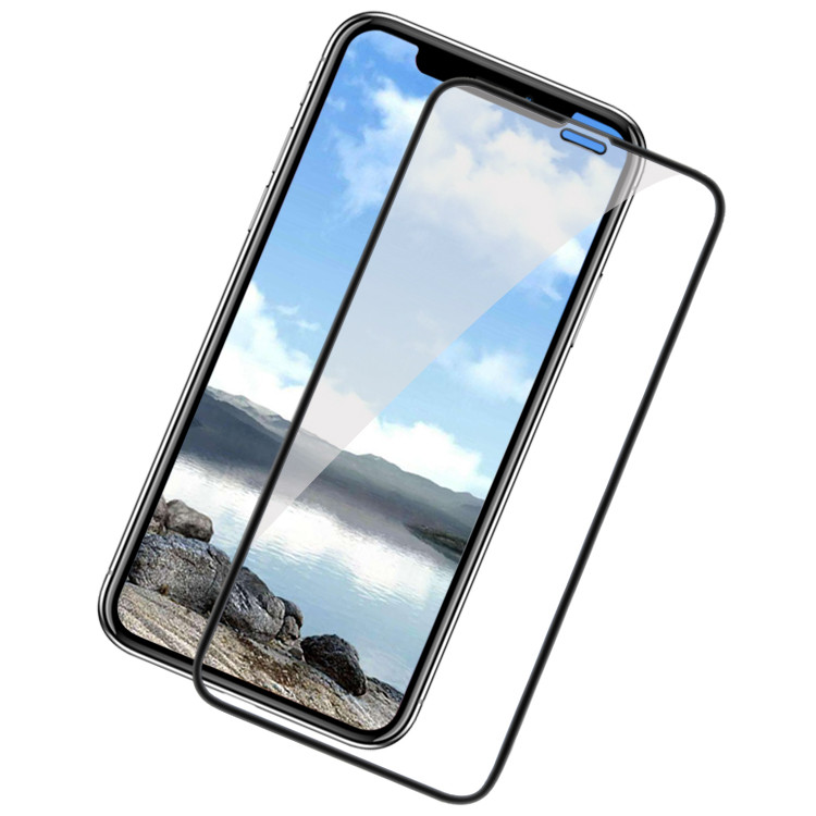 Kính Cường Lực 10D Cao Cấp Cho iPhone X - Đen - Hàng Chính Hãng