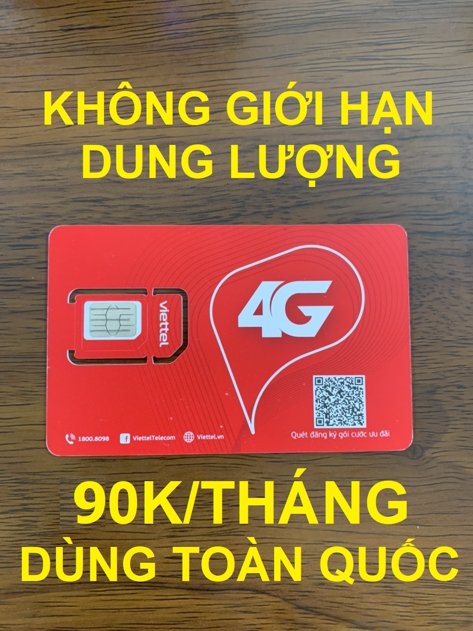 SIM 4G VIETTEL UMAX90 - Data Không Giới Hạn Lưu Lượng - MAX Băng Thông Chỉ 90k/Tháng. Dùng Toàn Quốc - HÀNG CHÍNH HÃNG - ĐẦU 03 &amp; 08 FREE 30 NGÀY