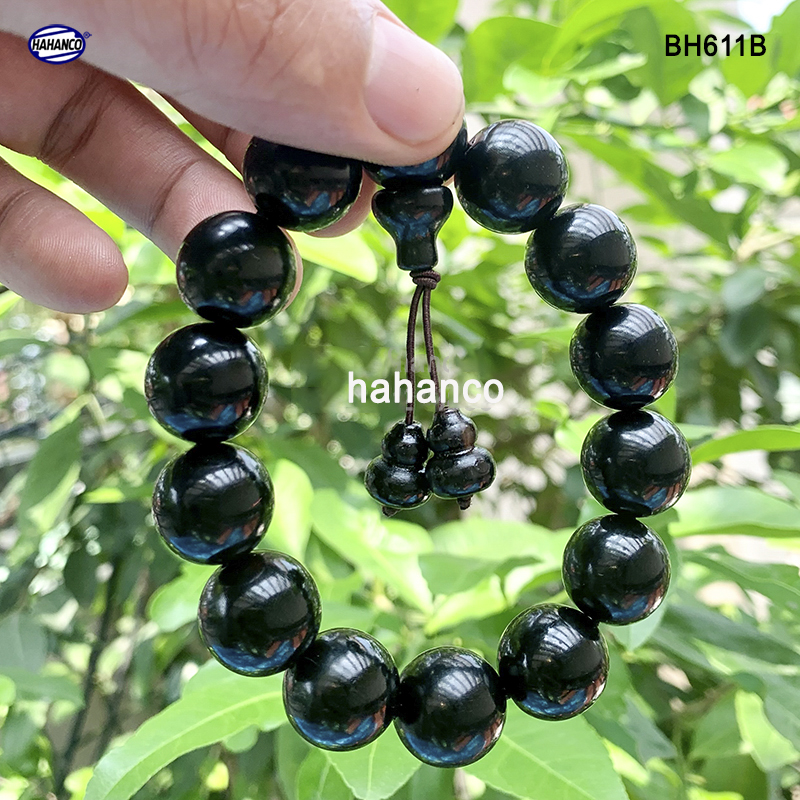 Vòng tay sừng Hồ Lô phong thủy (Đủ Size &amp; màu) BH611 - Tĩnh tâm - Phong Thủy hút Tài Lộc - Bracelet of HAHANCO