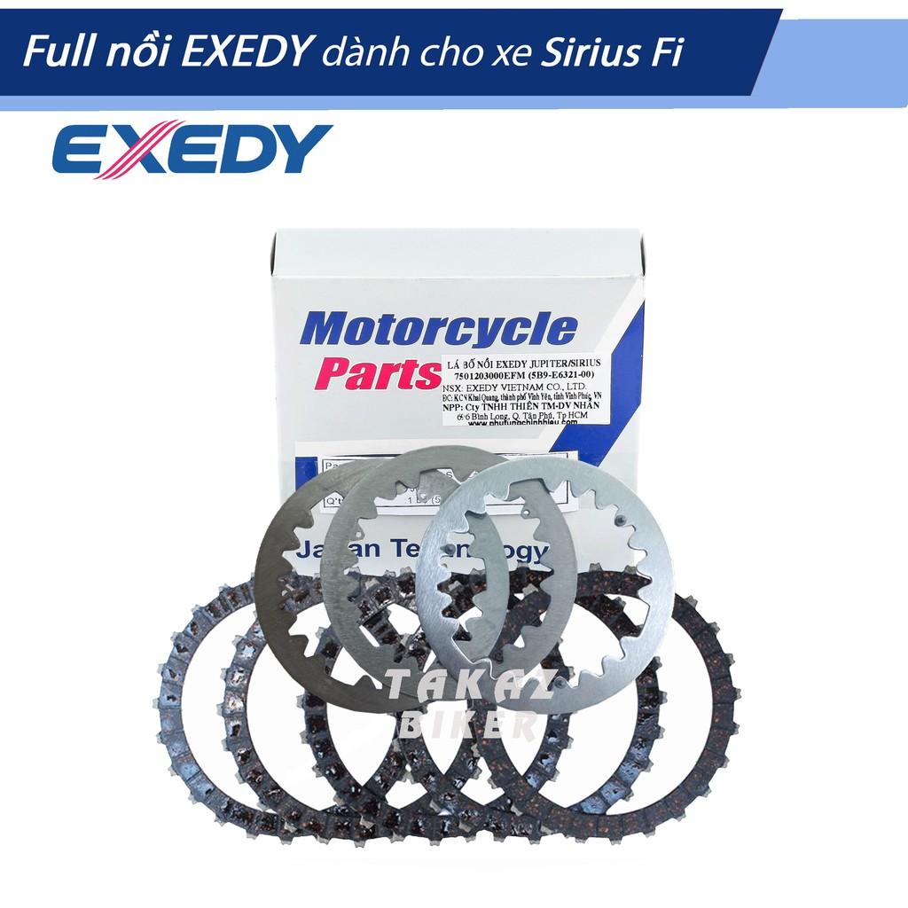 A5 Lá bố và lá sắt nồi EXEDY dùng cho Xe Sirius Fi và Winner độ bắt col tốt hơn