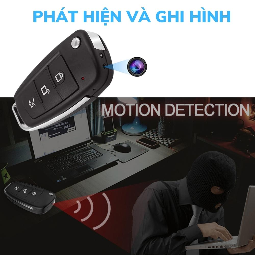 Máy quay phim mini S88 Pro cầm tay dạng móc khóa oto