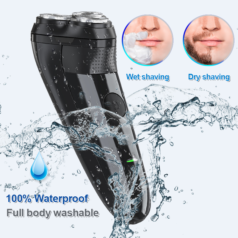 Máy Cạo Râu 3D Donlix 3 Đầu Cạo Sạc Điện Chống Nước Cực Hot