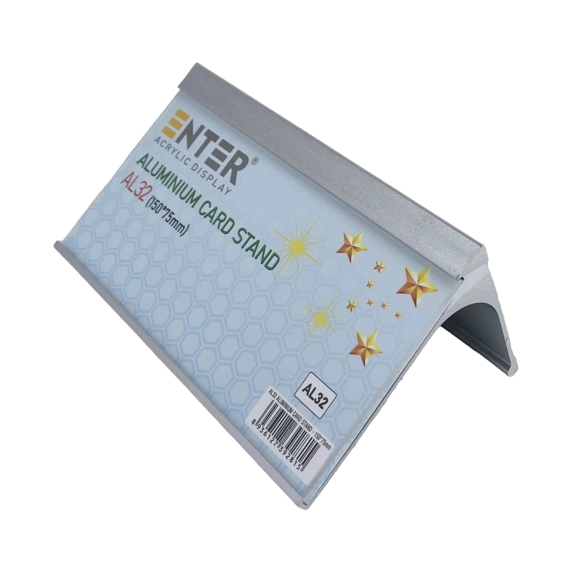 Bảng thông tin để bàn nhôm Enter AL32 150x75mm, Khung thông tin sản phẩm, Khung bảng giá, Kệ trưng bày để bàn