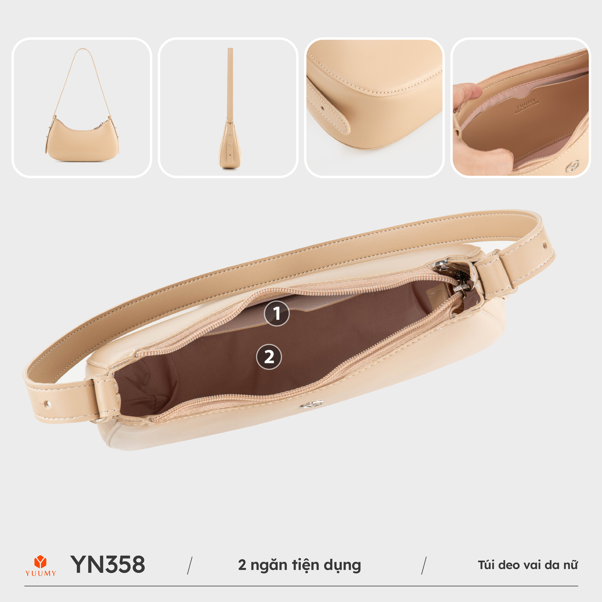 Túi đeo vai nữ YUUMY YN358