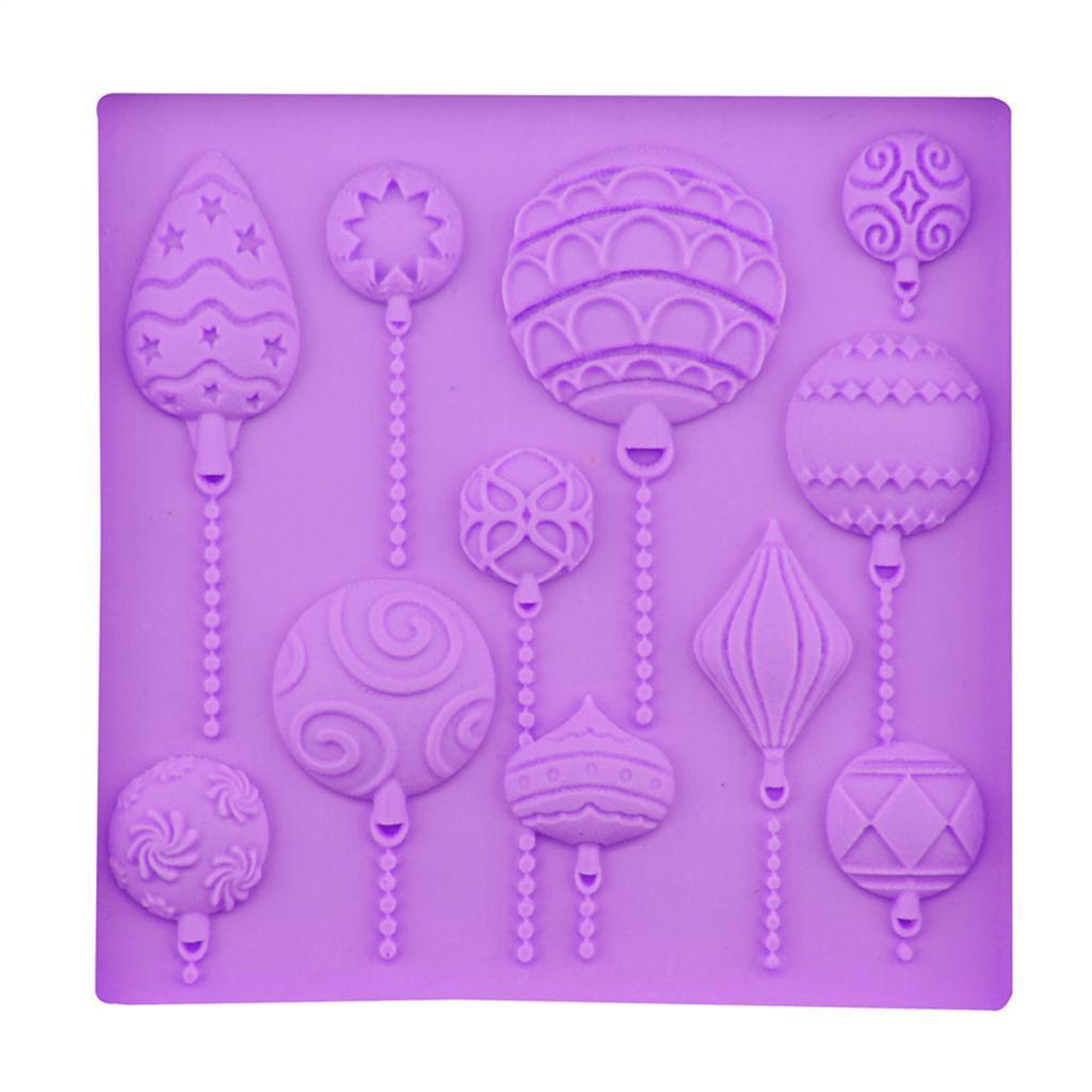 Air Balloons Silicone Fondant Cake Decor Baking Chocolate Mould