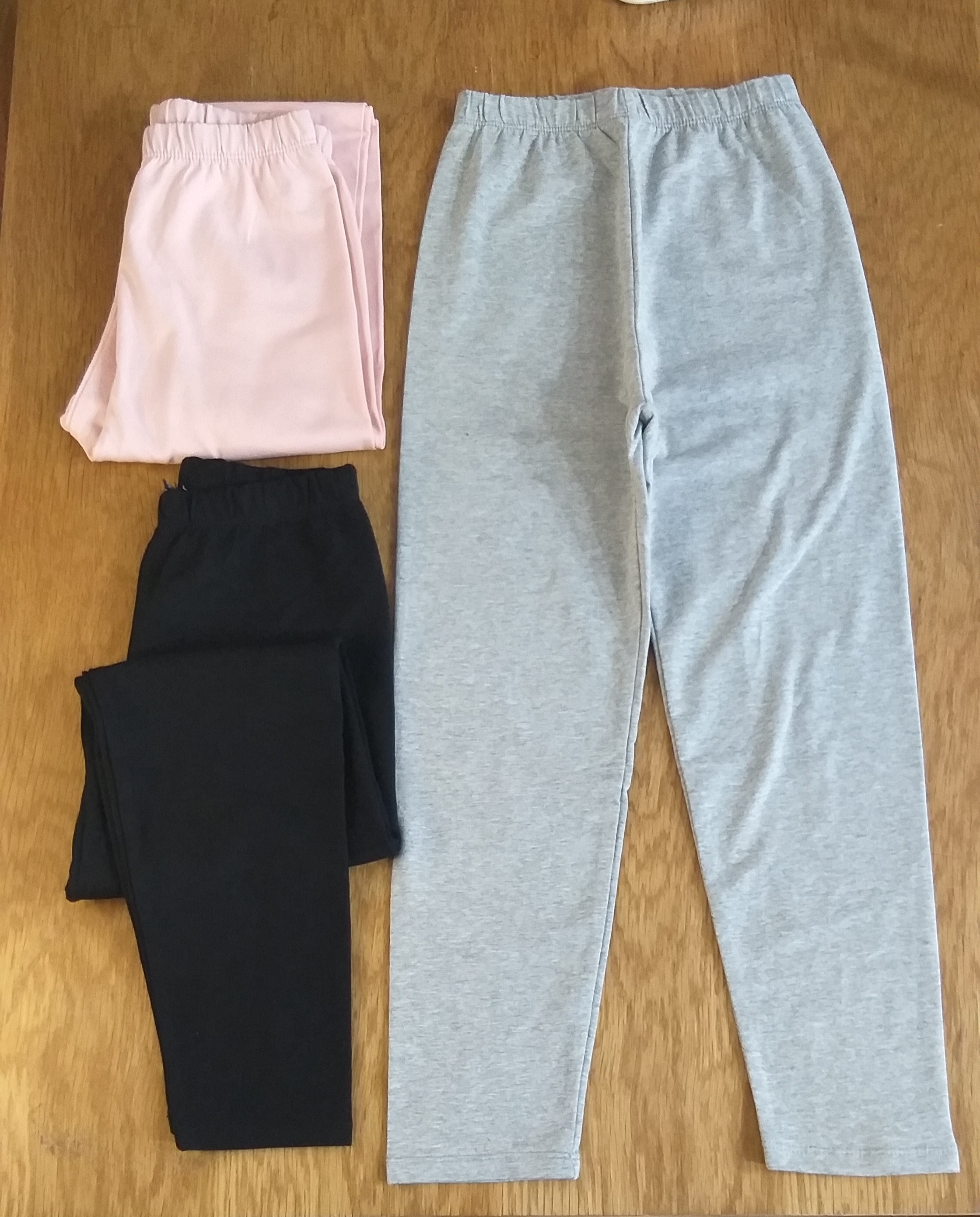 Quần thun dài legging trơn size đại cho bé 24-47kg