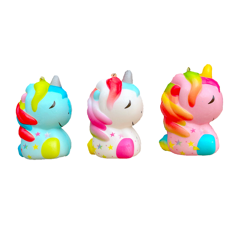 Squishy Unicorn , squishy pony , squishy chậm tăng , squishy ngựa pony ú ù xinh xắn kiểu dáng nhỏ nhắn - Giao màu ngẫu nhiên - Tặng kèm dây treo móc khoá