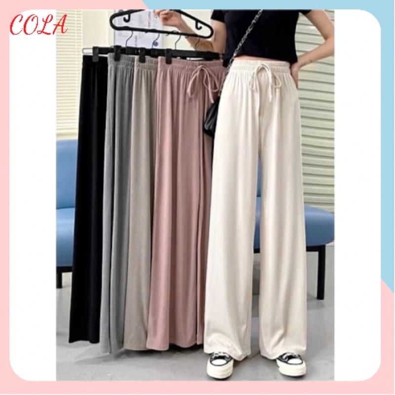 Quần culottes thun tăm lạnh