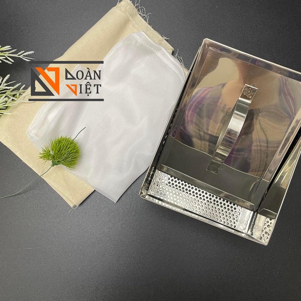 Khuôn làm ĐẬU PHỤ TÀU HỦ - Chất liệu INOX KHÔNG RỈ cao câp- SIZE LỚN