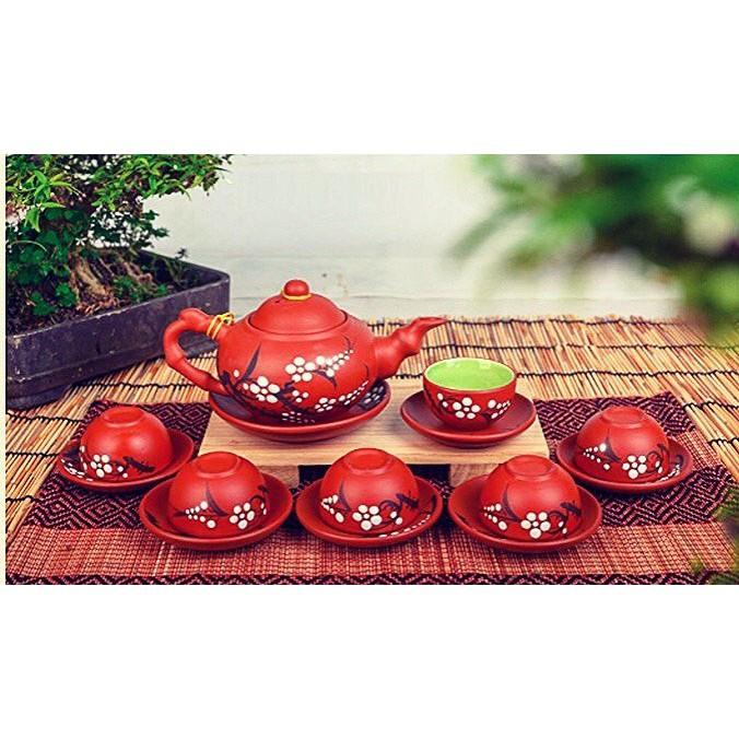 Bộ Ấm Bát Tràng Pha Trà