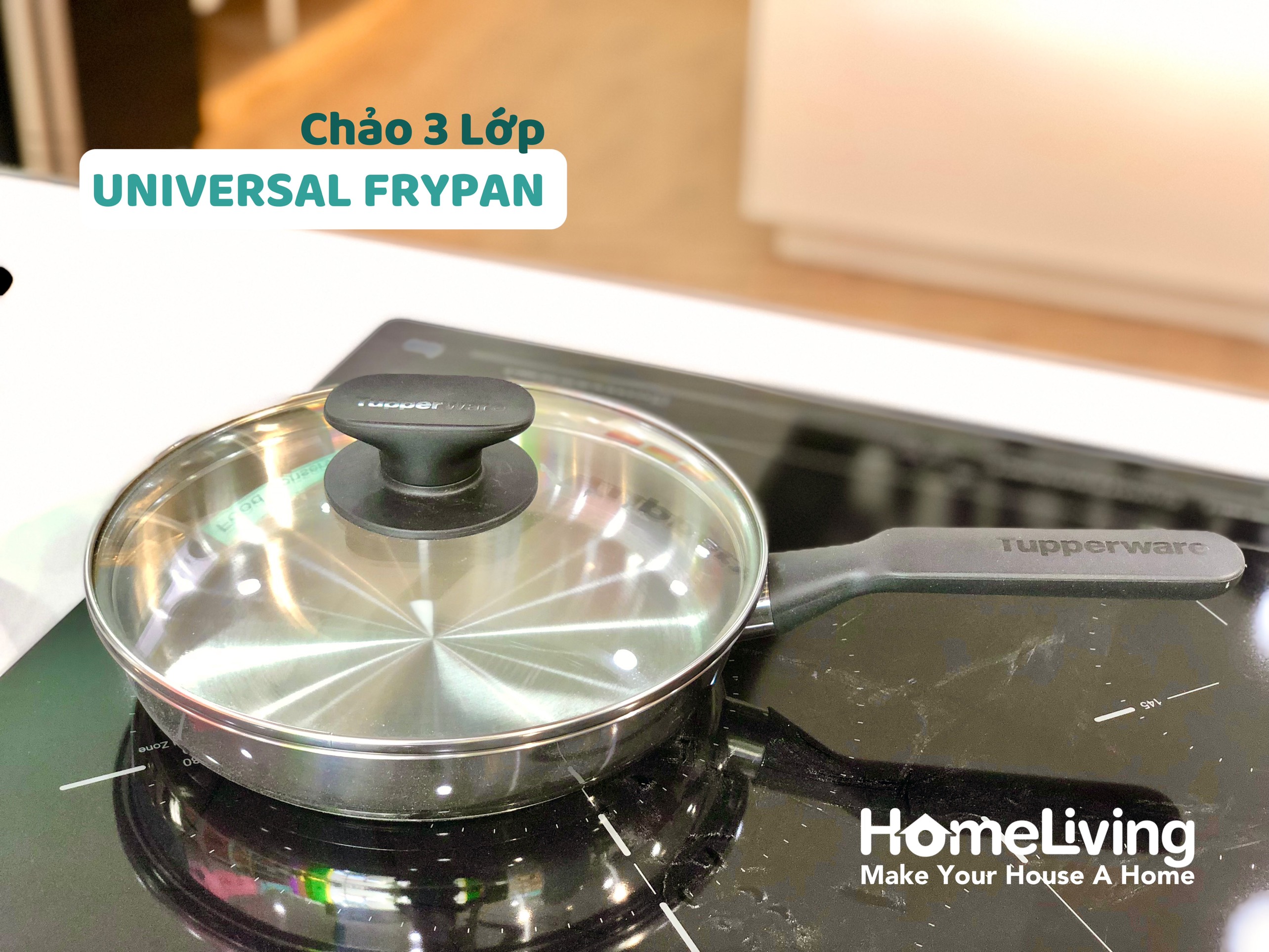 Chảo Tupperware Universal Cookware Frypan 24cm