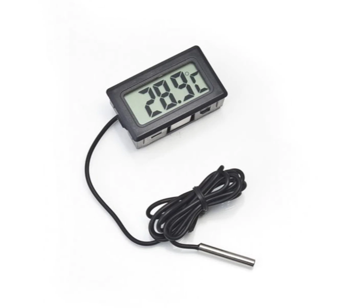 Đồng hồ đo nhiệt độ dây cảm biến chống nước ­-50°C đến  +110°C