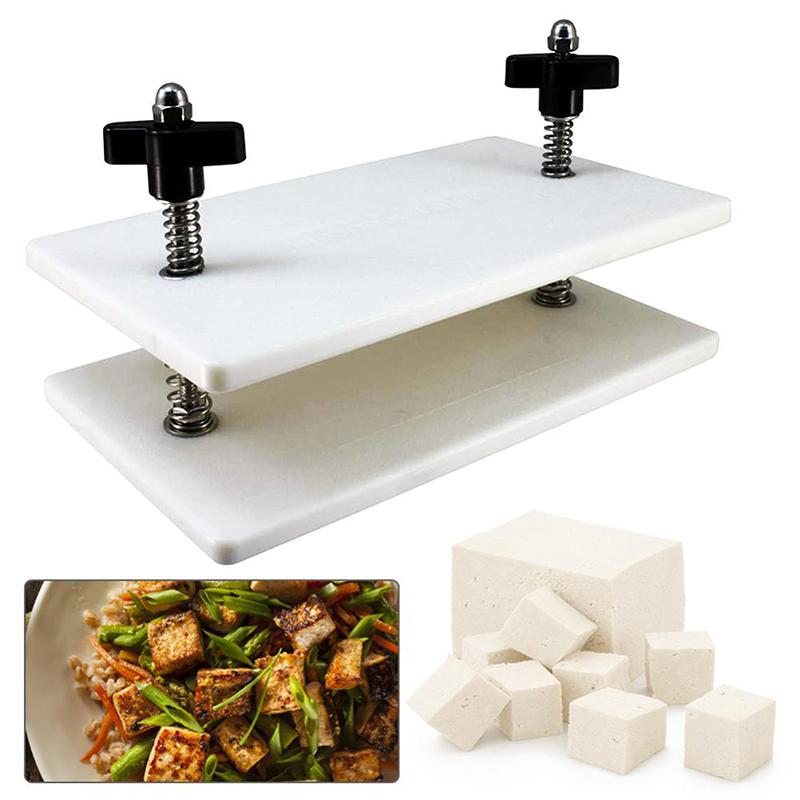 Tự Chế Đậu Phụ Báo Chí Shaper Nhựa Cong Tấm Bảng Tự Làm Khuôn Nhà Bếp Tiện Ích Đậu Phụ Làm Khuôn Nấu Ăn Nhà Bếp Công Cụ Phụ Kiện