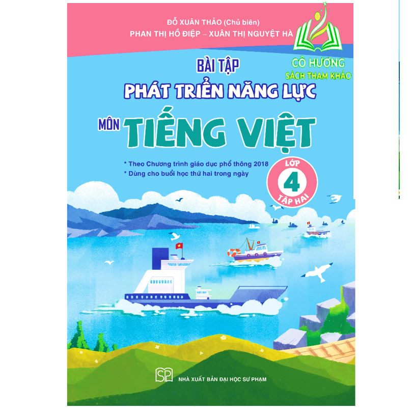 Sách - Combo Bài Tập Phát Triển Năng Lực Môn Toán + Tiếng Việt Lớp 4