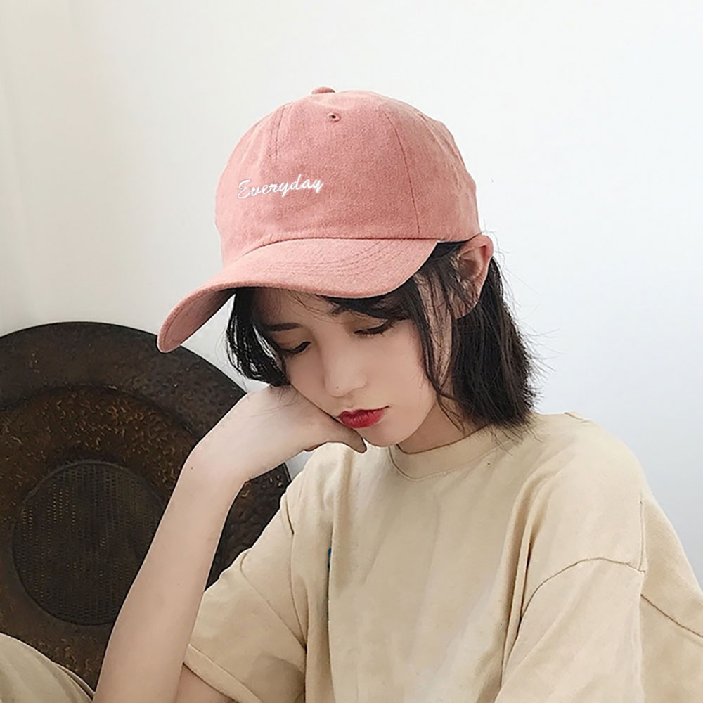 Mũ lưỡi trai - nón Ulzzang thêu chữ Everyday unisex nam nữ chống nắng phong cách thời trang, cá tính