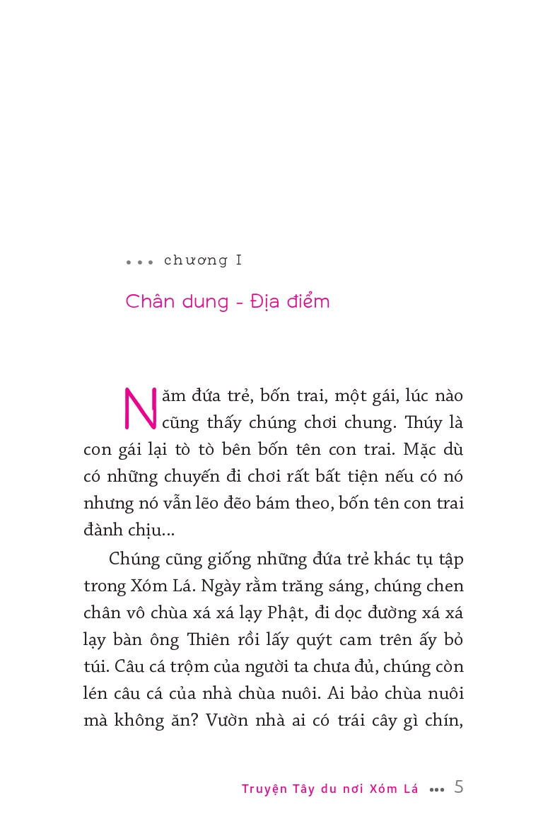 Văn học thiếu nhi. Truyện Tây du nơi Xóm Lá