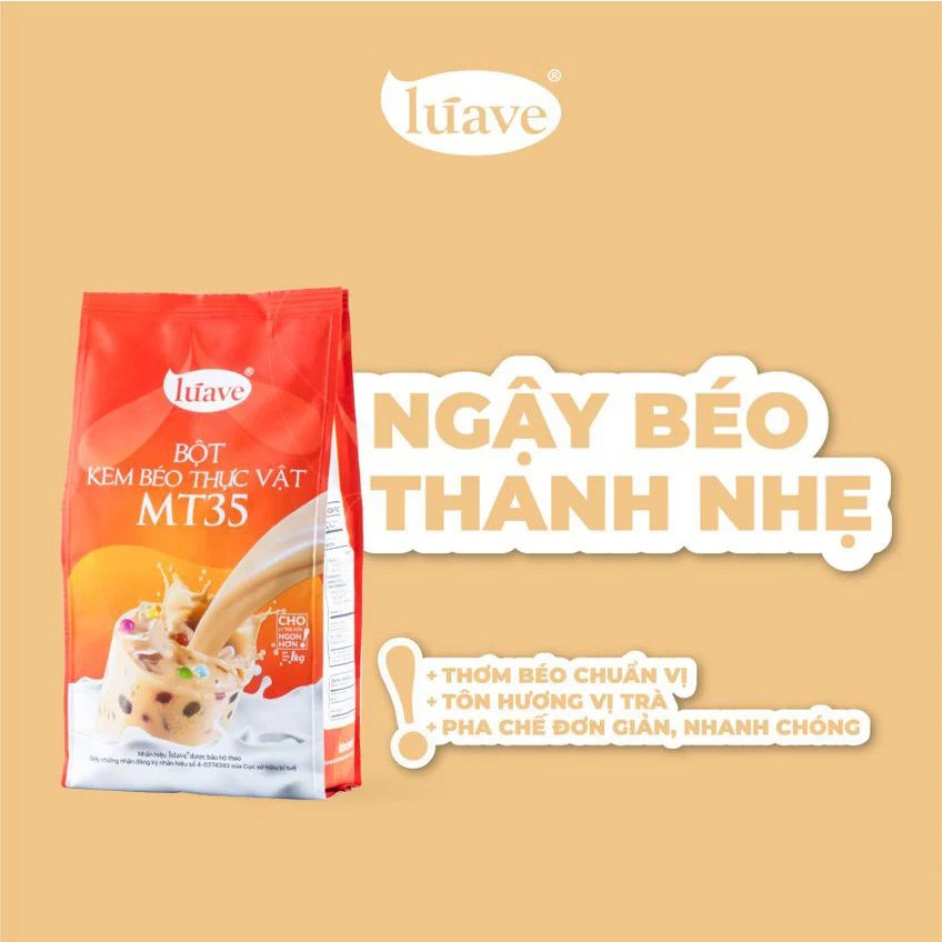 Bột MT35 Kem Béo Thực Vật - Luave Gói 1Kg