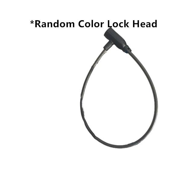 1PCs Cycling Cable Anti-theft Bicycle Cable Lock Bike Bicycle Scooter Safety Lock with 2 Keys Alarm Bike Accessories 7x64cm