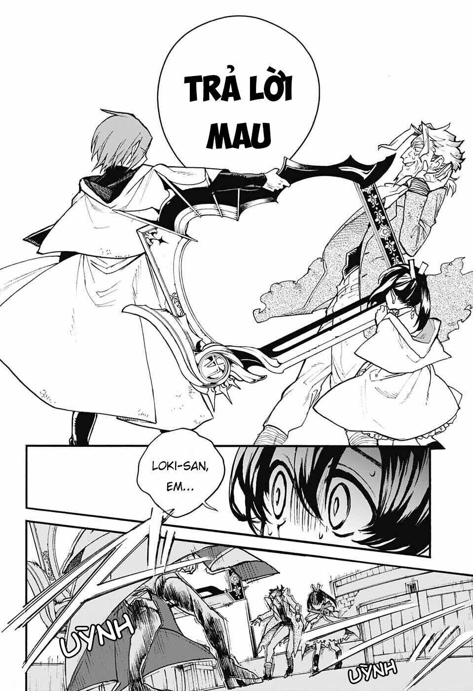 những bức họa quái dị của phù thủy chapter 9 38