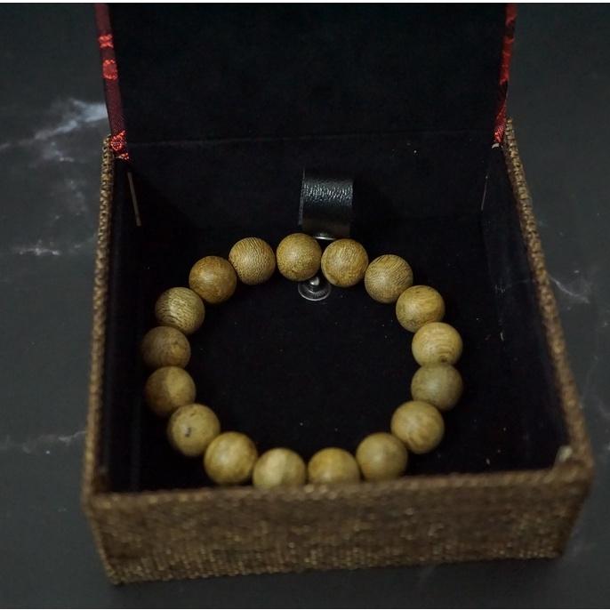 Vòng gỗ Trầm Hương tự nhiên - Trầm Tốc hạt tròn 12 ly siêu sang - cho tay cỡ Trung