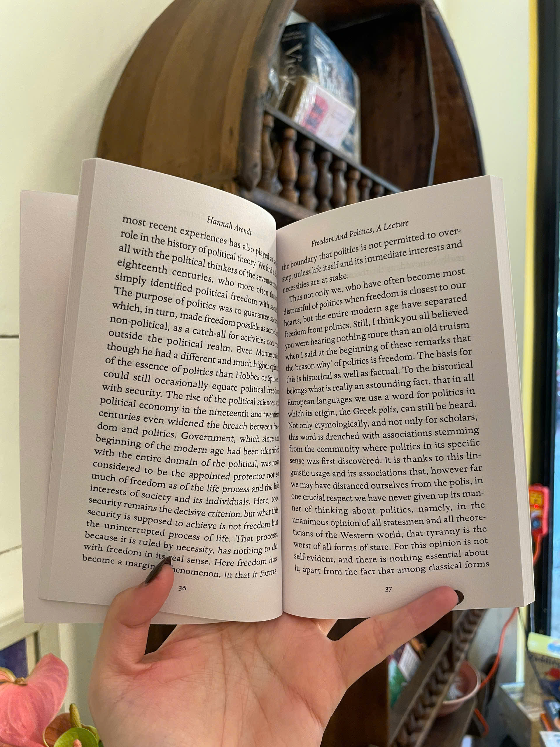 Sách - The Freedom to Be Free by Hannah Arendt | Philosophy / Politics / Ngoại văn Triết học