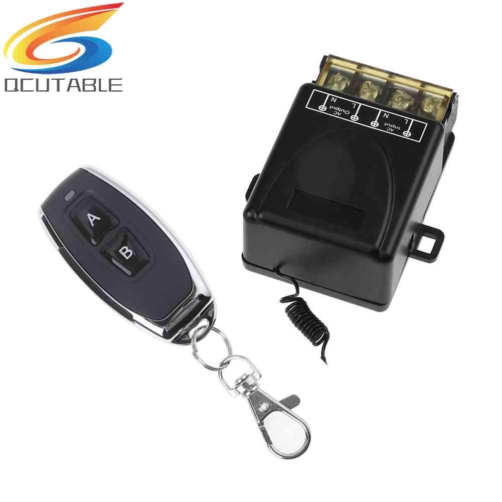 Công Tắc Rơ Le Điều Khiển Từ Xa AC 220V 1Ch Cho Cửa Garage