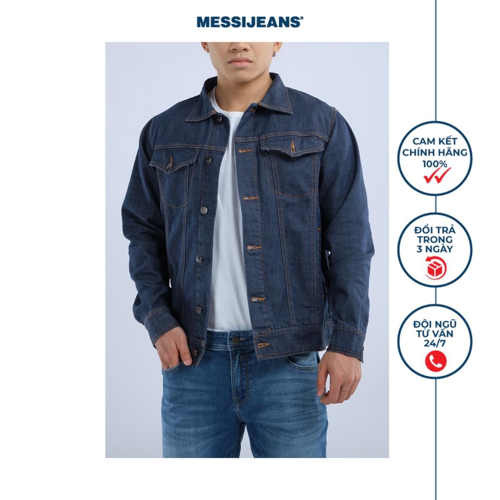 Áo Khoác Jeans Nam Trẻ Trung MESSIJEANS SJM-871-19